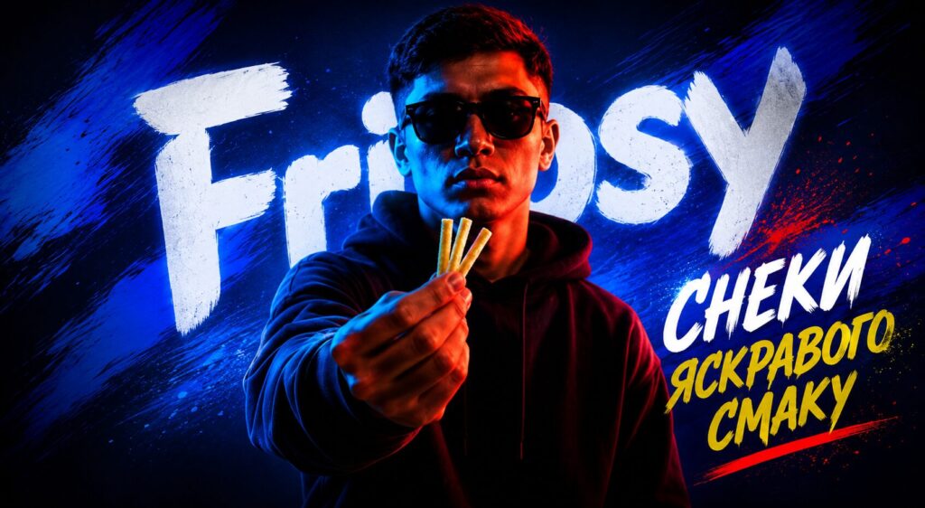 FRIPSY – яскраві смаки Європи, хрусткі снеки для активного життя